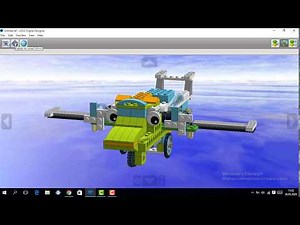 Lego Wedo 2.0 Airplane Building Instructions