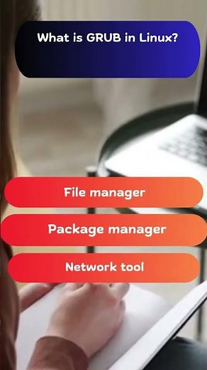 What is GRUB in Linux? #computerbasics