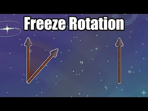 Freeze Rigidbody Rotation in Unity