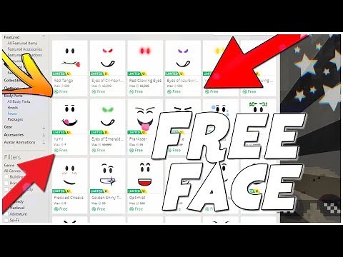 How To Get FREE Faces on Roblox (2025)