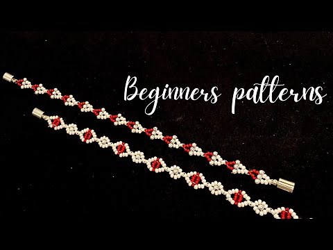 Easy Beaded Bracelet Tutorial for Beginners | DIY Seed Beads Jewelry with Simple Patterns