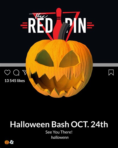 1.3K views | Halloween Bash Oct. 24th 7pm | The Red Pin | Facebook