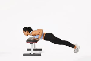 Beginners Build Strength With Incline Push-Ups