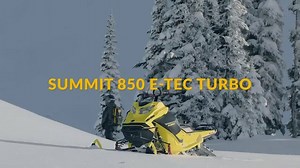 2.2K views · 56 reactions | Ski-Doo Summit 850 E-TEC Turbo - featuring the world's first factory-built 2-stroke turbocharged engine from Rotax. | Snowmobile | Facebook