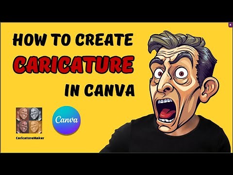 How to Create an Awesome Caricature in Canva