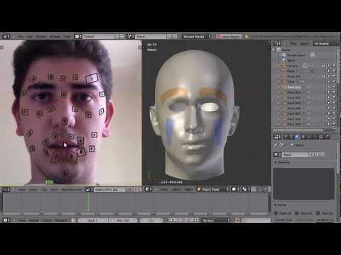 Facial Motion Capture with Blender
