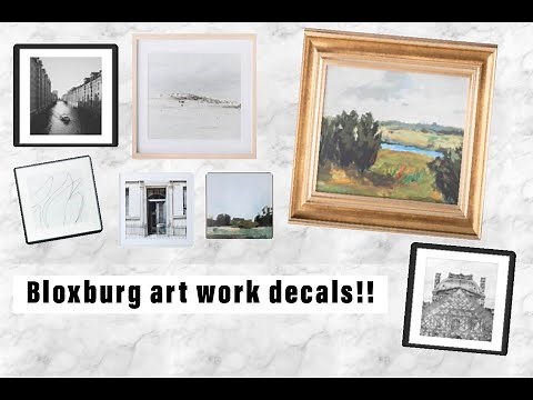 Bloxburg decals: 1st decal collection | Look_io_kas' art gallery
