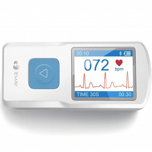 Portable EKG Monitor (Blue)