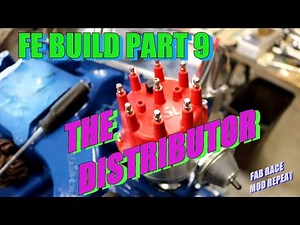 Installing the FE distributor.