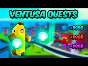 Completing *EVERY* Ventusa Quest! Defeating Dark Surge! (Roblox Power Simulator 2)