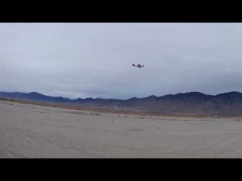 FMS P51 testing with 650kv motor