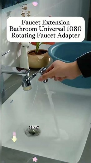 Revolutionary Faucet Extension: Bathroom Universal 1080 Rotating Faucet Adapter