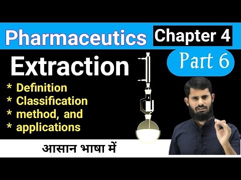 Extraction || Maceration || Soxhlet Extraction || percolation method || Classification of extraction