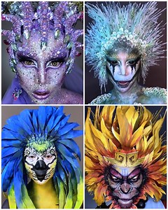 934K views · 24K reactions | Extraordinary makeup look transformations | Make-Up & Hair Tutorials | Facebook