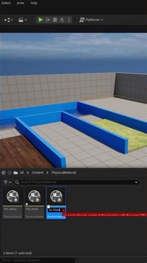 COMO REPRODUCIR FOOTSTEPS DEPENDIENDO DE LA SUPERFICIE EN UNREAL ENGINE #unreal #unrealengine