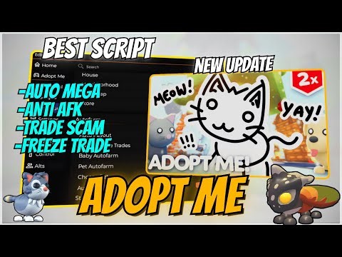 🔥 UPDATED Adopt Me Script 2025 | Auto Mega Neon, Anti AFK, Trade Scam Protection, Auto Farm & More