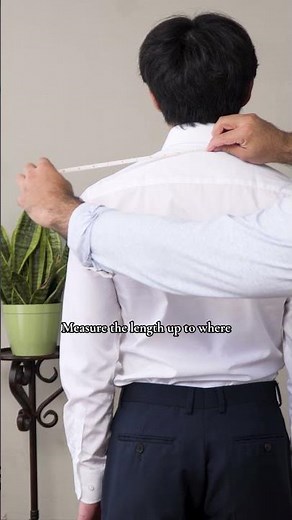 How to Measure Sleeve Length for Perfect-Fitting Dress Shirts | Men's Shirt Sizing Guide