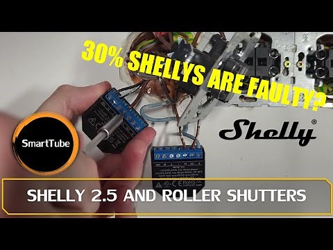 Smart Roller Shutters on WiFi with Shelly 2.5 - Perfect duet - How to connect DIY #shelly
