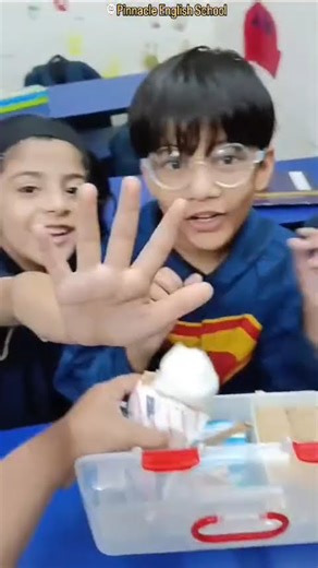 Grade 1 Learns About the First Aid Box!