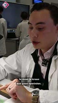 Hier leren ze hoe je horloges maakt | #shorts