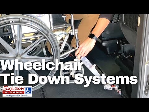 How To Use Wheelchair, Tie-Down, Securement Systems In Wheelchair Accessible Vehicles