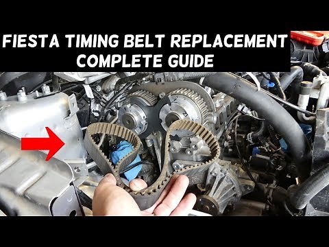 FORD FIESTA TIMING BELT REPLACEMENT MK7 ST