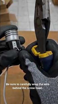 How to wire a 3-terminal socket #lamp #diy #tools #howto