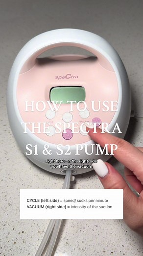 How to use the settings on the Spectra S1 & S2 pump!🩷 #spectrapump #spectra #pump #breastfeeding #pumpingmom #pumpingmama #pumpingtips #exclusivepumping #exclusivelypumping #momhacks #momlife #momsoftiktok #fyp #fypシ #fypシ゚viral