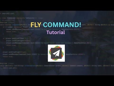 So programmierst du dein eigenes Fly Command in Minecraft