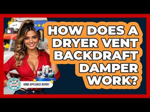 How Does A Dryer Vent Backdraft Damper Work? - Home Appliance Report