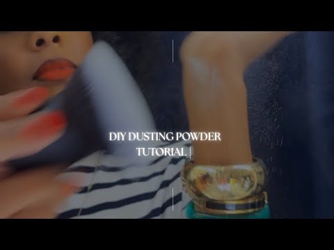 DIY Dusting Powder Tutorial | How to Make Long-Lasting Dusting Powder at Home