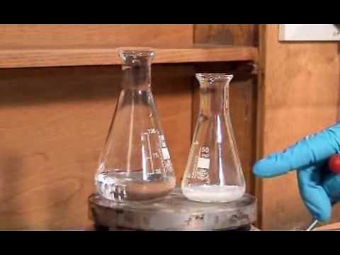 Carrying out a recrystallisation