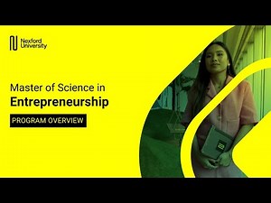 Online MSc in Entrepreneurship | Program Overview