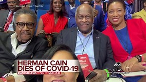 HERMAN CAIN DIES OF COVID-19: Businessman and former Republican candidate Herman Cain has died from coronavirus complications after being hospitalized for nearly a month, with the 74-year-old testing positive for the virus shortly after attending Pres. Trump’s Tulsa rally. Jonathan Karl reports. https://abcn.ws/30bQoso | ABC World News Tonight with David Muir