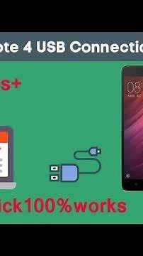 How to connect redmi note 4 to PC to transfer files. Trick 100% works