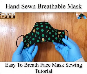 28K views · 634 reactions | Hand Sewn Breathable Mask - Easy To Breath Face Mask Sewing Tutorial Cre: Creativity is here | LIFE DIY | Facebook