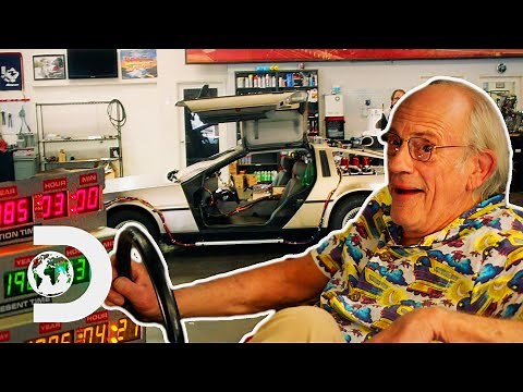 How to Build The DeLorean Time Machine (Feat. Christopher Lloyd) | Expedition Back To The Future