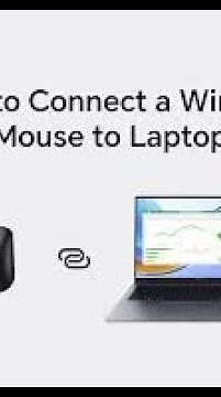 How to Connect Wireless Mouse to Laptop or Computer.