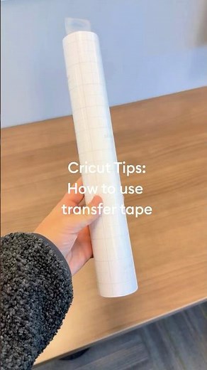 How to Use Transfer Tape #cricuttips #cricuthacks #cricut
