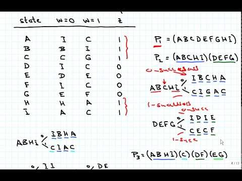 State Minimization, Part1