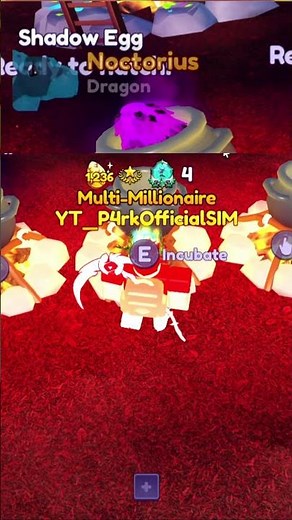 Hatching *10 Shadow Eggs* in Dragon Adventures Roblox