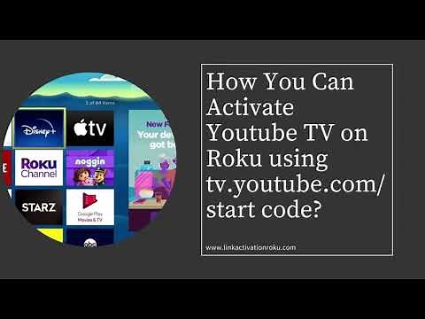 How to Activate You tube using tv.youtube.com/start code?