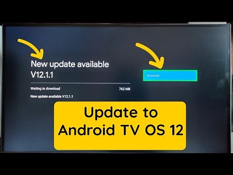 How to Update Android TV OS to Android 12