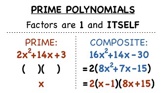 What's a Prime Polynomial? | Virtual Nerd
