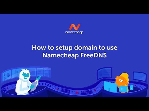 How to setup domain to use Namecheap FreeDNS