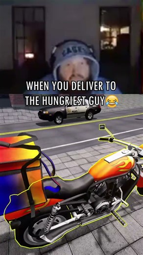 Food Delivery Simulator Hungry Ah Customer #shorts #ubereats #simulator