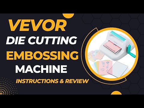The Vevor Embossing Machine Review & Instructions