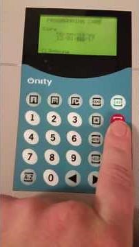 making programming and spare cards with Onity