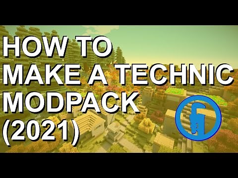 HOW TO CREATE A TECHNIC MODPACK! WORKING (2021) ANY MC VERSION EASY!