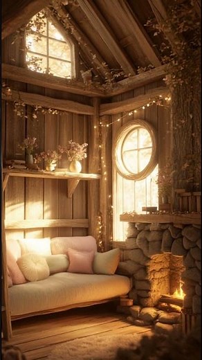 Magical Treehouse Cottage — Cozy Rustic Hideaway in a Giant Tree